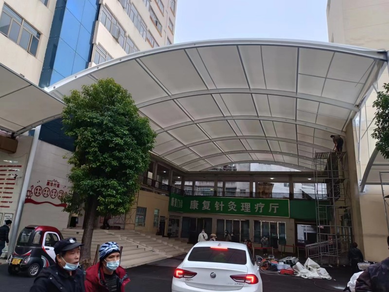 2026扬中市推拉棚膜结构一体化厂家,厂区、园区停车棚工程承接-1